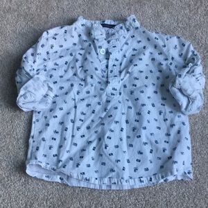 💛7/$25💛 Benson White Button Down Baby Boy 6-12